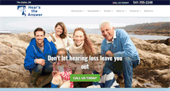 Desktop Screenshot of hearstheanswer.com